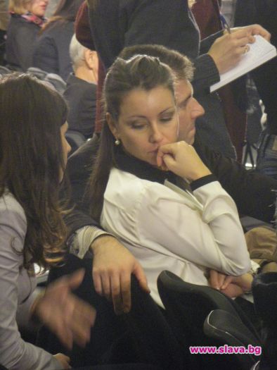 Косьо Филипов гушка Галя Щърбева в нощта на изборите