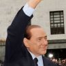 Плашат Берлускони с 5 г. решетки
