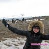 Евелина Борисова пресече пътя на пингвините