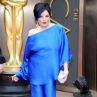 Лайза Минели със синя коса на Оскарите