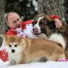 Путин подари кученца на руски ученици за Коледа