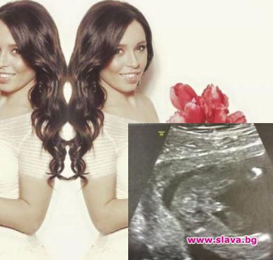 Мика Стоичкова със снимка от видеозон, че е бременна