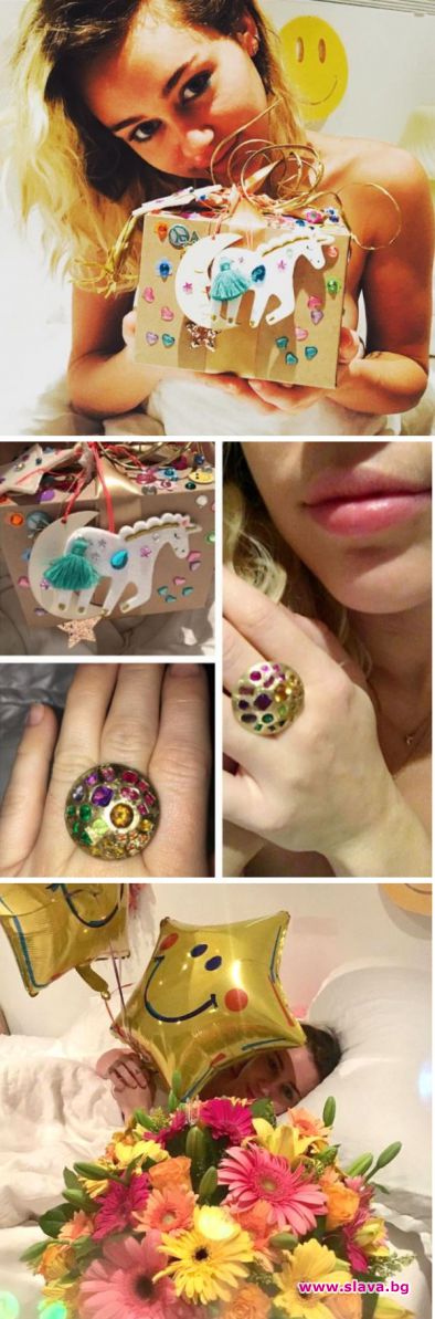 Майли Сайръс с нов годежен пръстен