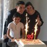 Роналдо отпразнува РД с майка си и сина си
