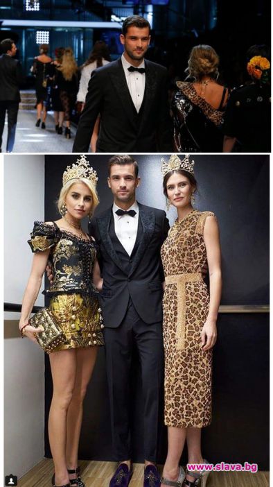 Гришо дефилира на ревю на Dolce&Gabbana