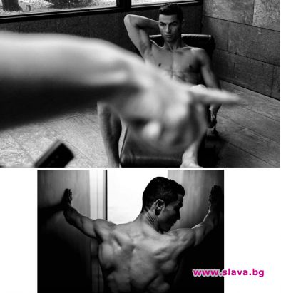 Роналдо пусна голи снимки в Instagram