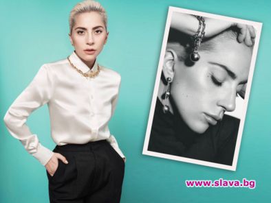 Гага е новото рекламно лице на Tiffany & Co