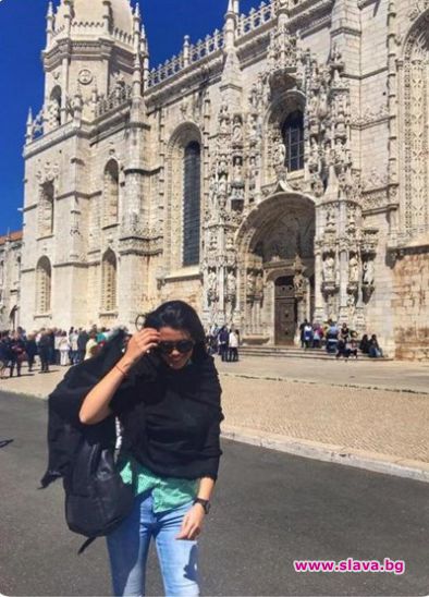 Ралица Паскалева на екскурзия в Португалия