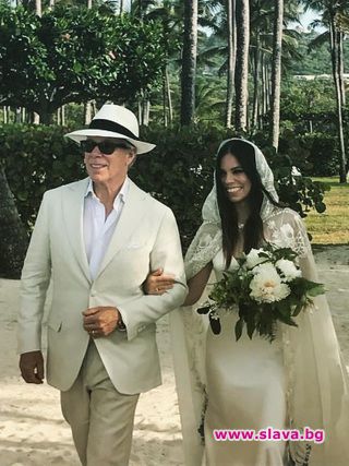 Томи Хилфигър омъжи дъщеря си