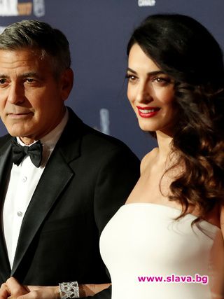 Клуни: Преди почиствах смокинга от моето повърнато, сега от на близнаците
