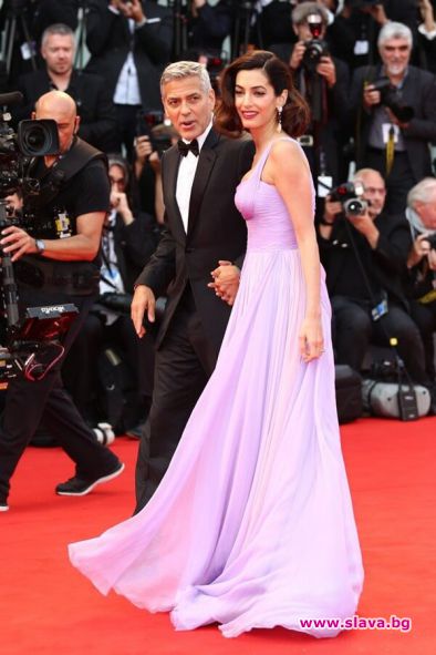Джордж и Амал Клуни във Венеция