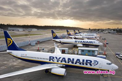 Ryanair вече отменя полети от София до Лондон и Барселона