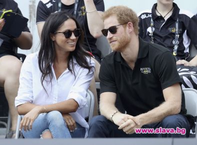 Принц Хари заведе Меган на чаено парти при кралица Елизабет II