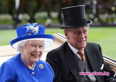 Британската кралица Елизабет Втора и съпругът ѝ принц Филип се
