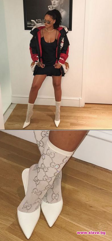 Да бъдеш Риана: Чорапи на Gucci за $1340