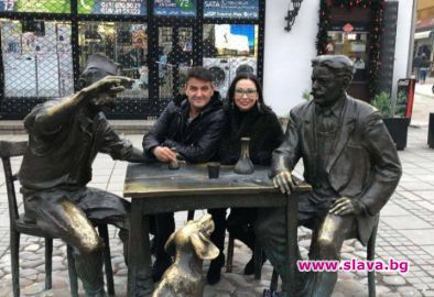 Катя и Здравко започнаха новата 2018 та в приятна приятелска компания