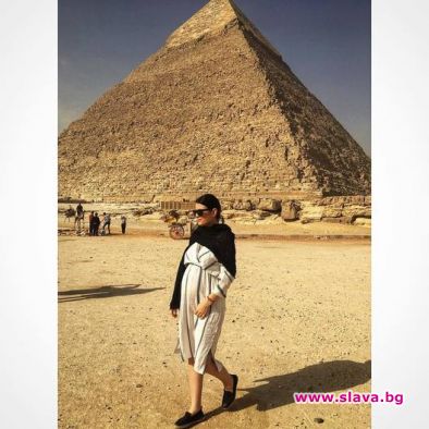 Ралица Паскалева сподели кадри в Instagram от почивка в Египет