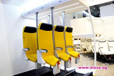 С вертикални седалки в самолетите пътниците ще бъдат изправени