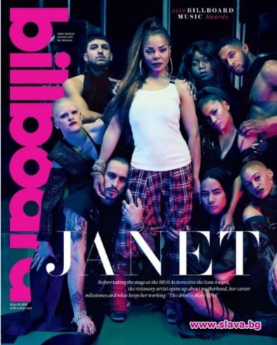 Джанет Джексън се появи на корицата на Billboard и даде