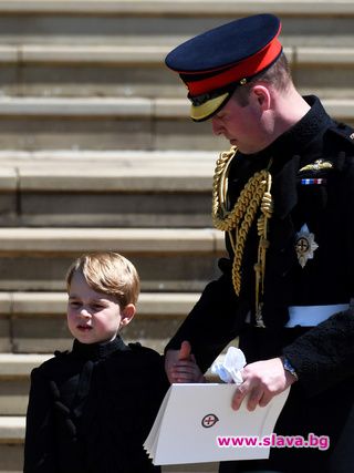 След заплахи от терор: Принц Уилям и Кейт наеха охрана на сина си