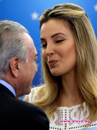 Благоверната на бразилския президент Мишел Темер която е с 42