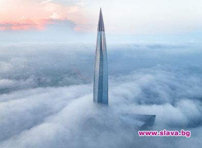 Най високата сграда в Европа е почти завършена Издигайки се над