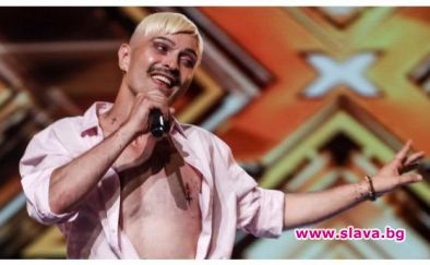 Българският артист Иво Димчев който участва в британския X Factor