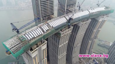Наречен инженерно чудо дългоочакваният проект на Китай Raffles City Chongqing