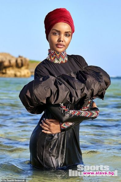 Мюсюлманският модел Халима Аден стана първата жена, която позира по