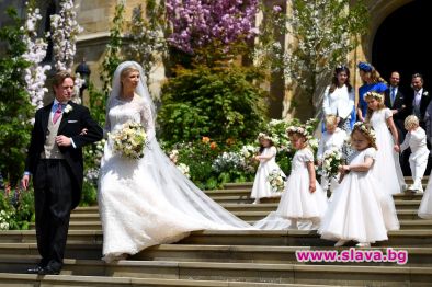 Кралицата и принц Филип бяха сред гостите на сватбата на