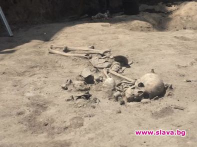 Находка на годината: Скелет на 8000 години в кв. Слатина