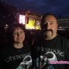 Цвета Караянчева със съпруга си на концерта на Whitesnake