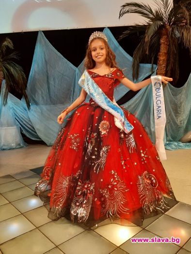 9 годишната Бриана Петрова от Варна бе обявена за най красивата на