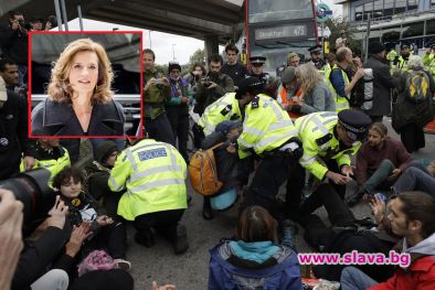 Белгийска принцеса е сред задържаните природозащитници в Лондон