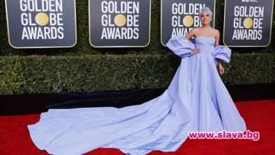 Роклята с която Лейди Гага триумфира на наградите Златен глобус
