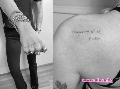 Майли Сайръс си направи поредната татуировка Броени дни преди Коледа