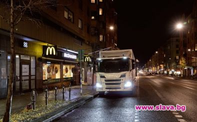 Нощните доставки в Стокхолм станаха възможни чрез управление в безшумен