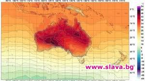 Австралия регистрира най-горещия ден в историята си