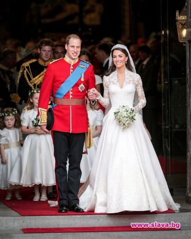Днес Кейт Мидълтън и принц Уилям отбелязват годишнина от тяхната