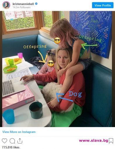 Кристен Бел направи изненадващо признание относно 5-годишната ѝ дъщеря –