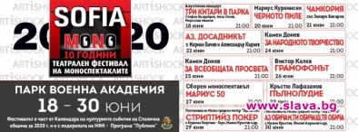Десетото издание на фестивала СОФИЯ МОНО се завръща и отново