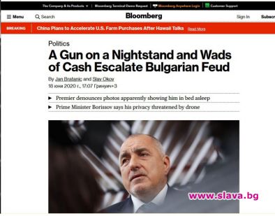 Българският премиер обвини президента че го шпионира с дрон след