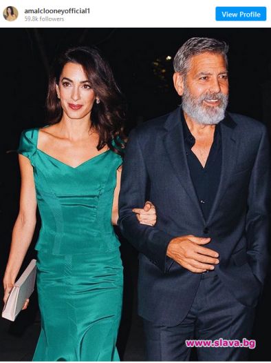 Джордж и Амал Клуни показват своята подкрепа към Бейрут Два