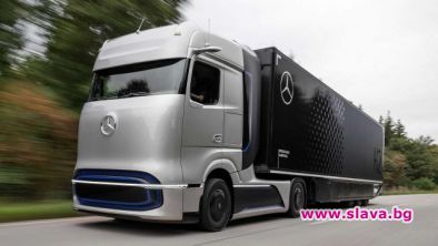 Германската компания Dailmer показа Mercedes Benz GenH2 първият камион на