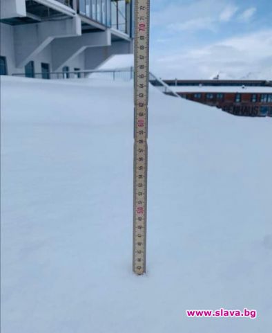 Снежна покривка от 42 см натрупа първият за сезона сняг
