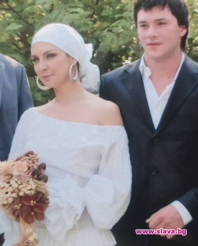 Калканджиева сподели снимка от сватбата си