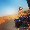 Деси Цонева подкара ATV в пустинята в Дубай
