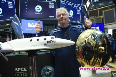 Британският милиардер Ричард Брансън има амбицията да полети в Космоса