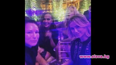Мария Бакалова посети партито на Луи Вюитон в компанията на