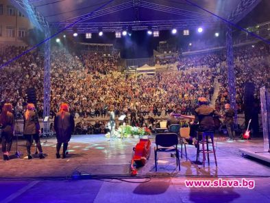 Концертът на с 3000 зрители в Античния театър на Пловдив